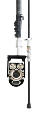 Lightweight Wireless Pole Camera With Carbon Fiber Telescopic Pole 1.2m*5 Pipeline Inspection Sewer/Drain Mainline