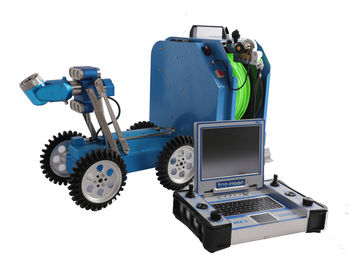 Mainline Pipeline Inspection Robot , Pipe Crawler Robot Wireless Control
