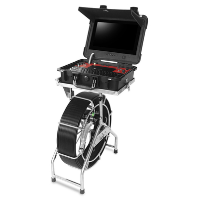 360 graden rotatie High Definition Riolering / Afvoerleiding Video Inspectie Camera IP68 met 512 sonde